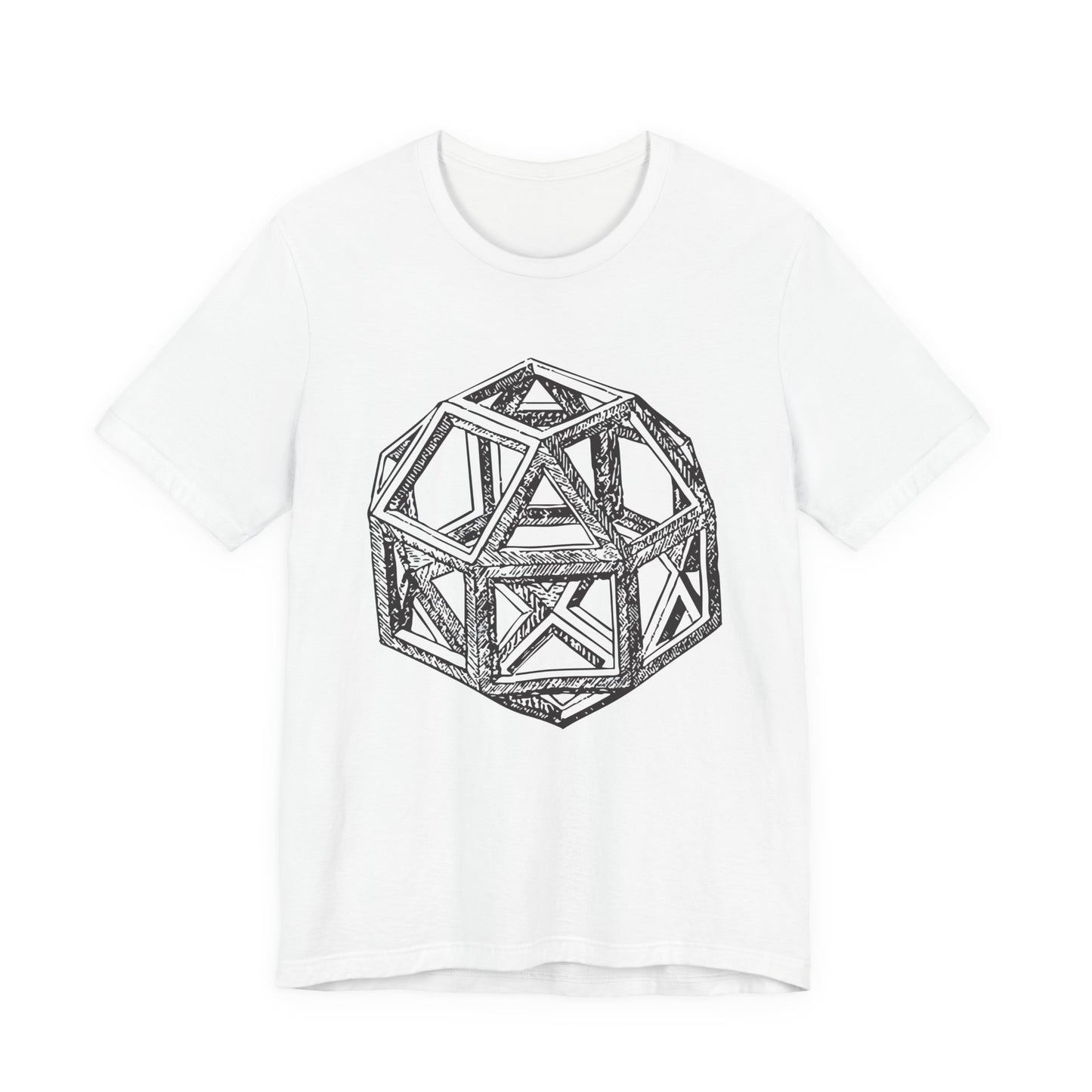 Rhombicuboctahedron Leonardo Da Vinci  T-Shirt