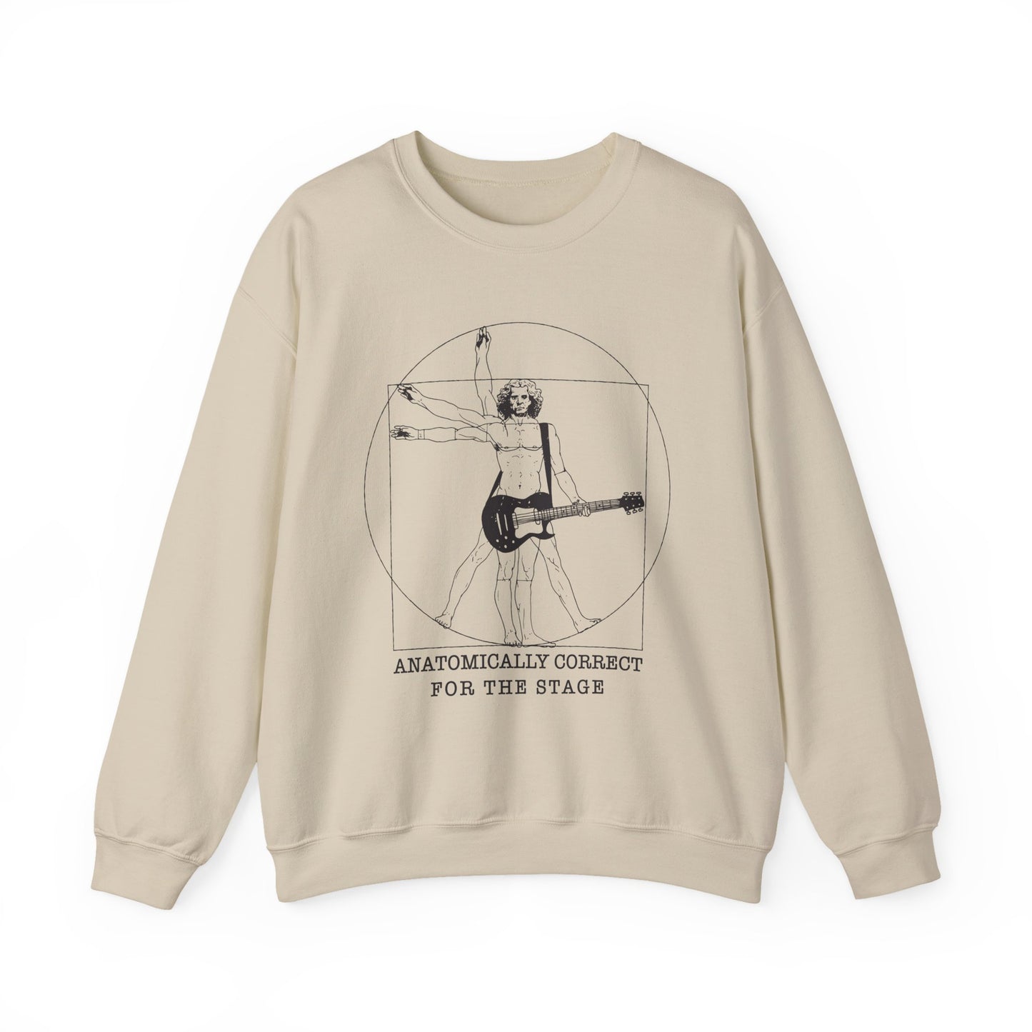 Vitruvian Man Anatomically Correct Sweatshirt
