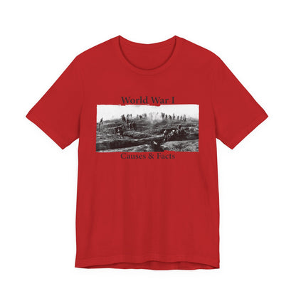 World War 1 Causes and Facts T-Shirt
