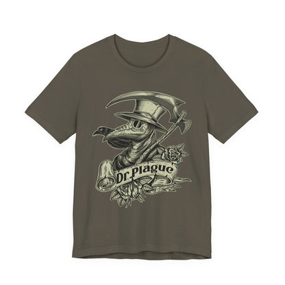 Plague Doctor Roses T-Shirt