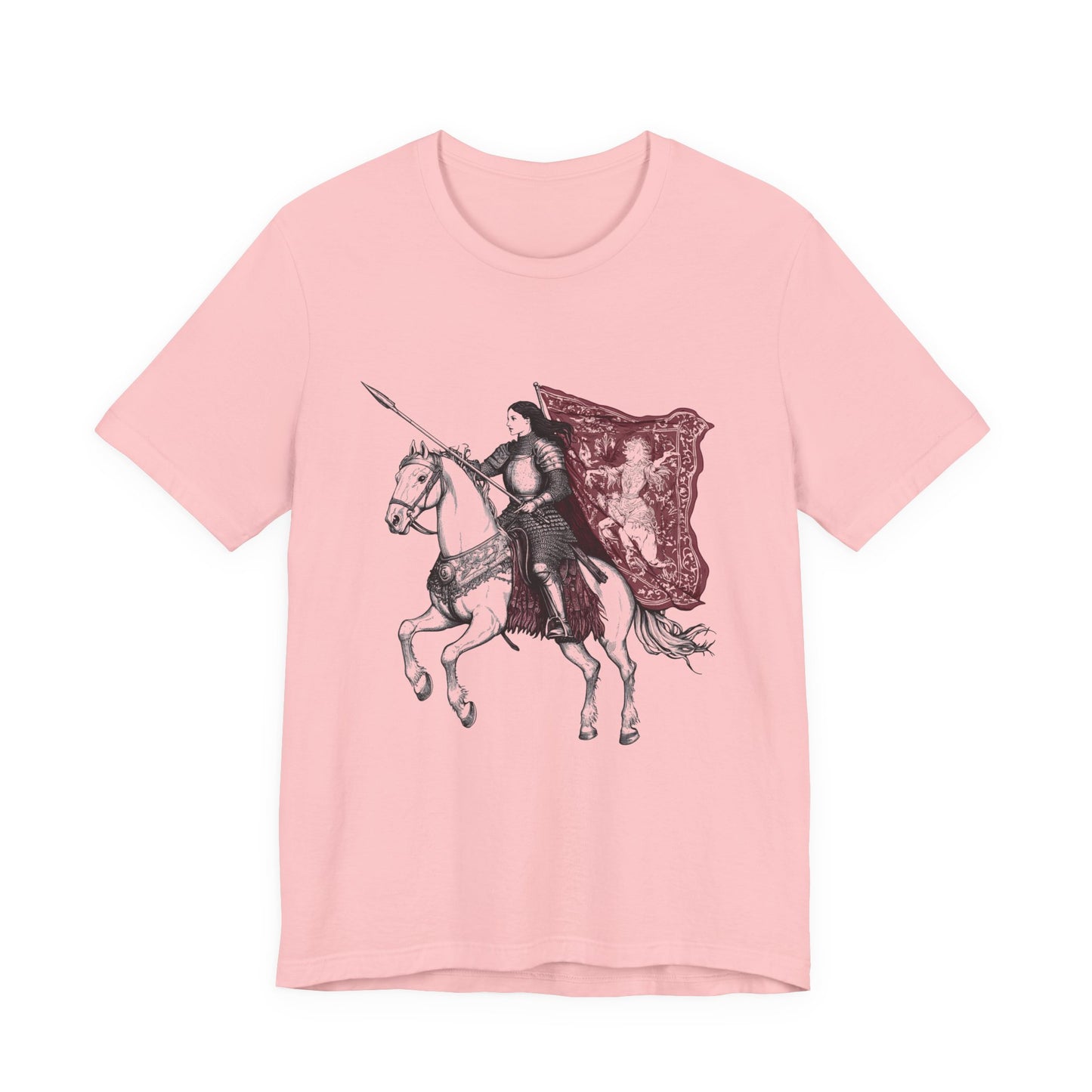 Medieval Knight Warrior Maiden T‑Shirt