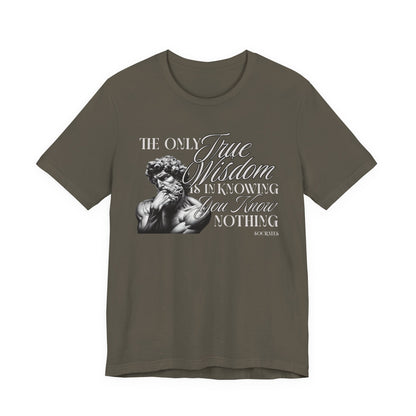 True Wisdom Socrates T-Shirt