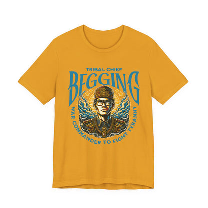 Tribal Chief Begging T-Shirt