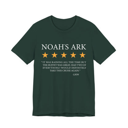 Noah’s Ark Review by a Lion T-Shirt