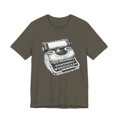 Steampunk Typewriter T-Shirt