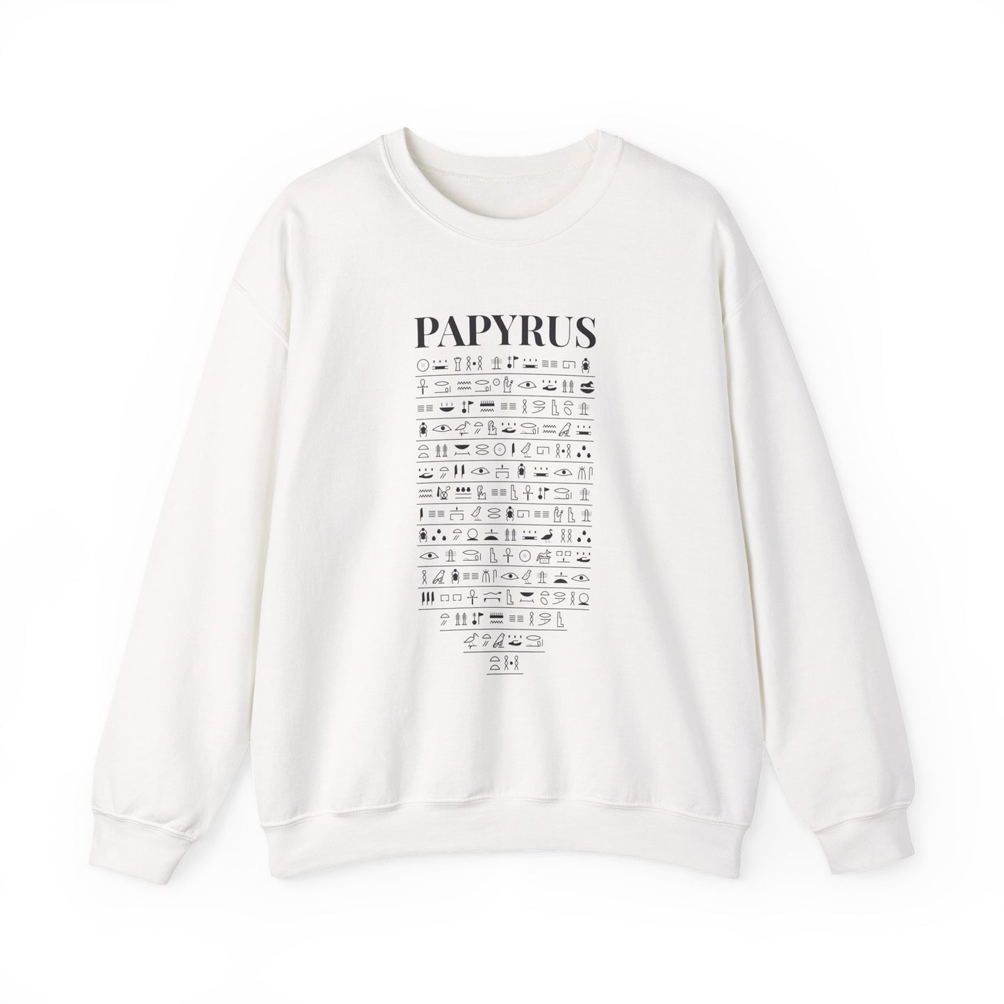 Papyrus Hieroglyphs Sweatshirt