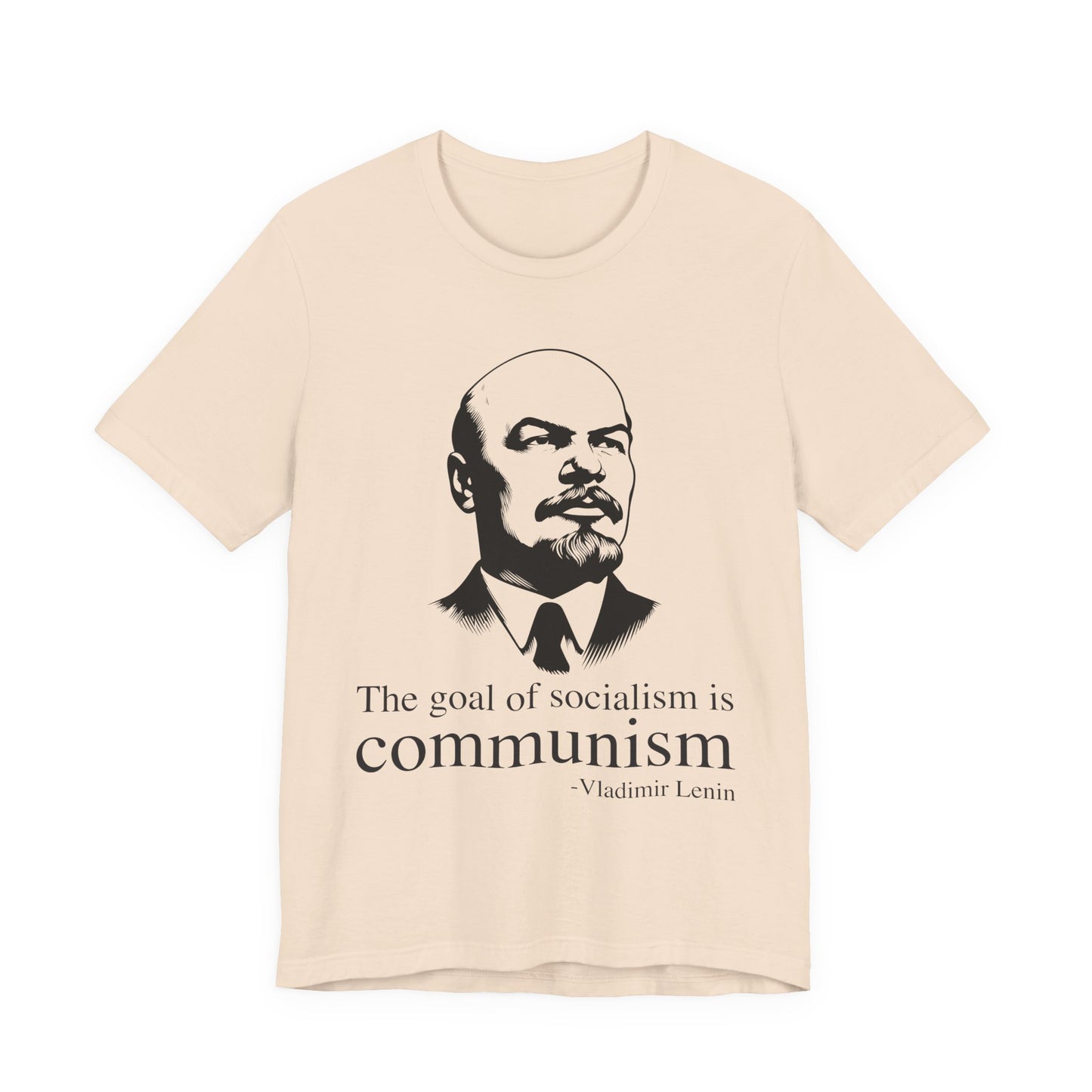 The goal of socialism is communism, Vladimir Lenin T‑Shirt