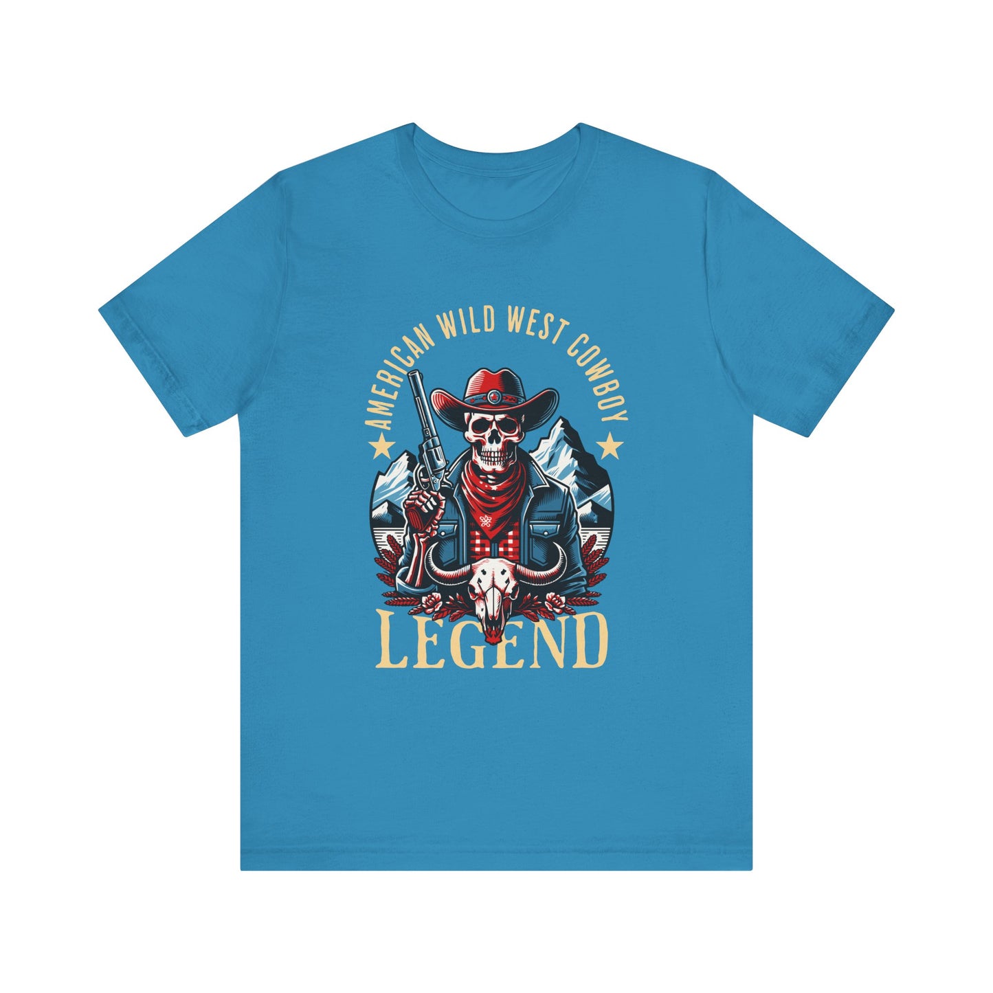 American Wild West Cowboy Legend T-Shirt