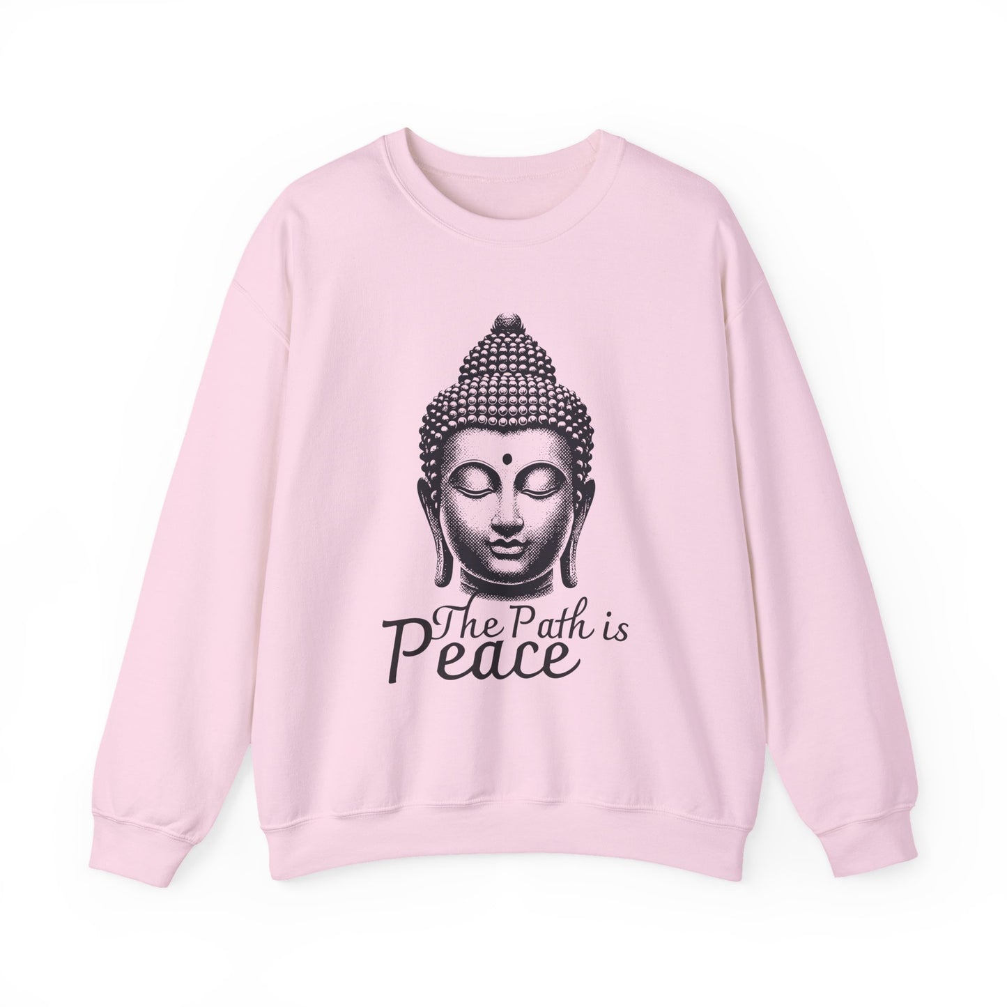 The path is peace Buddha Sweatshirt