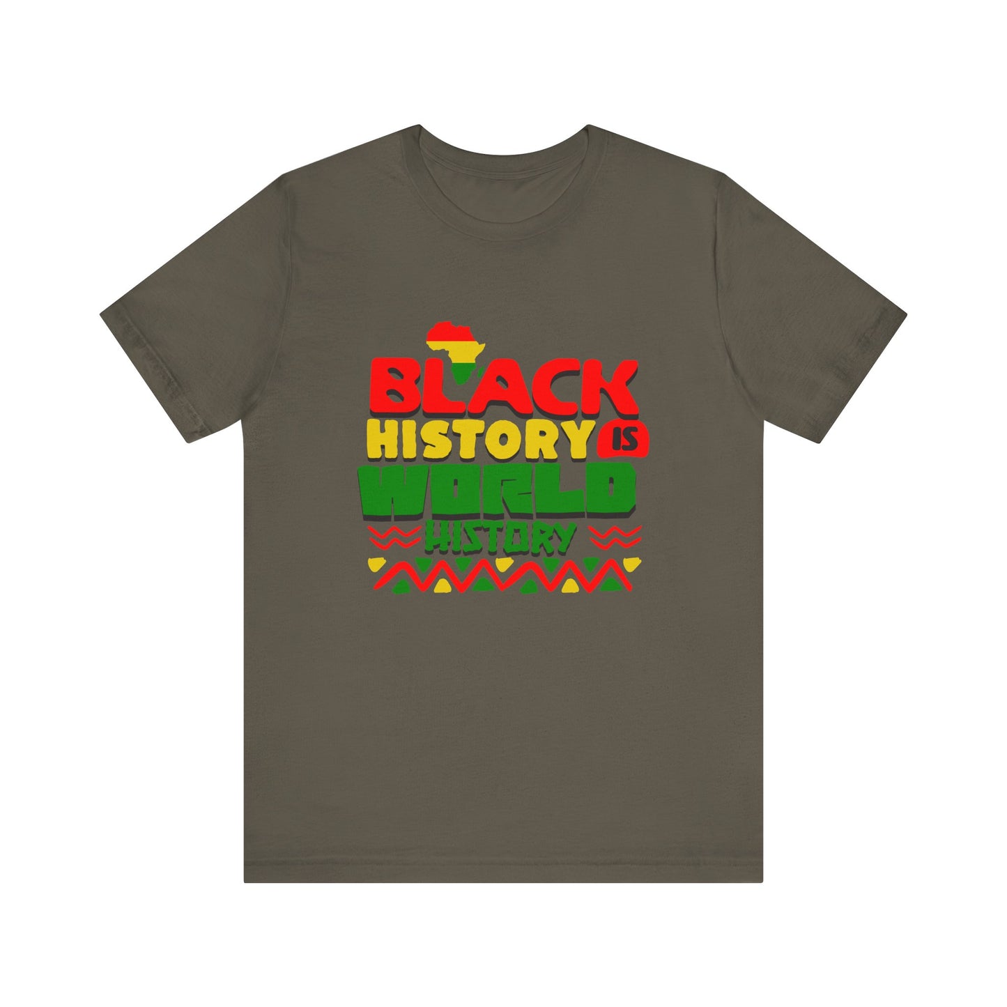 Black History is World History T-Shirt