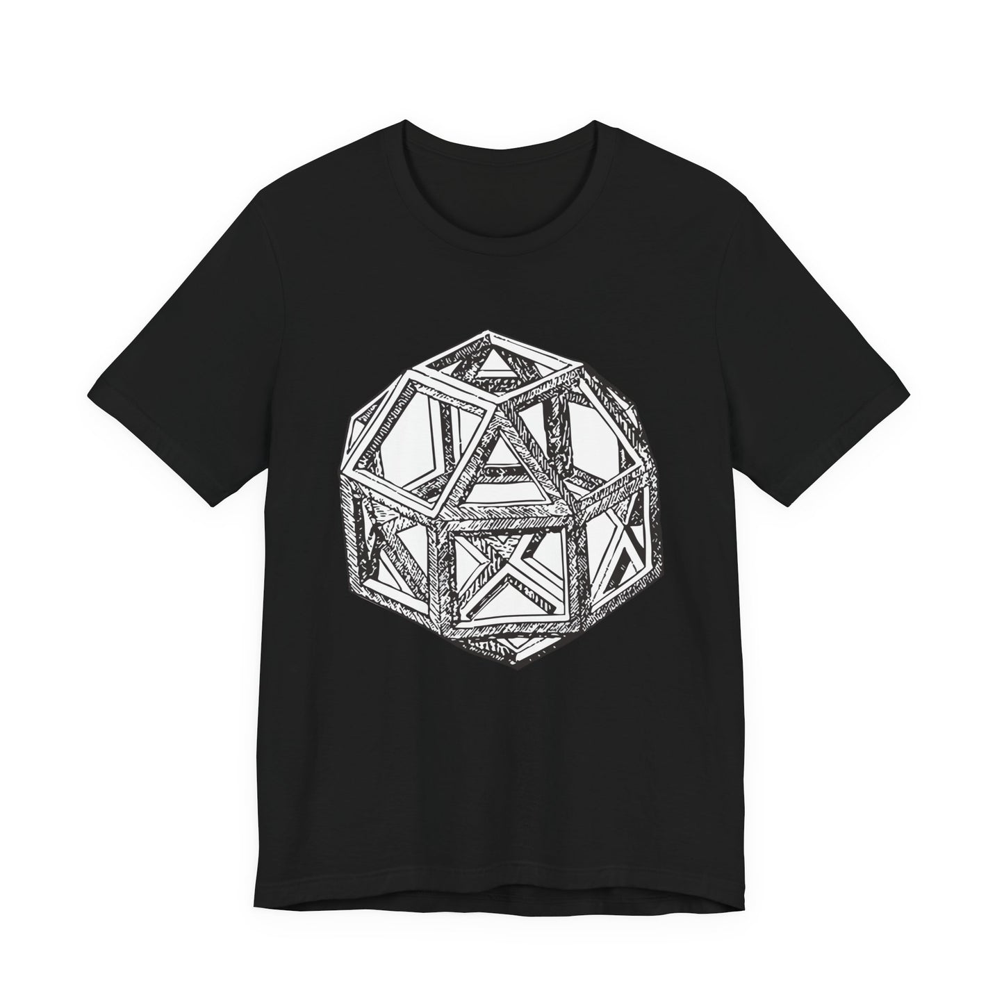 Rhombicuboctahedron Leonardo Da Vinci  T-Shirt