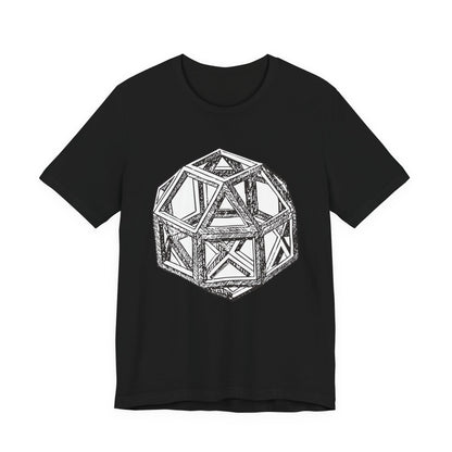 Rhombicuboctahedron Leonardo Da Vinci  T-Shirt