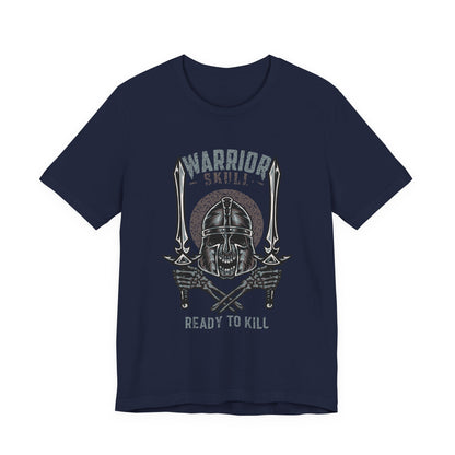 Warrior skull Ready to kill T-Shirt