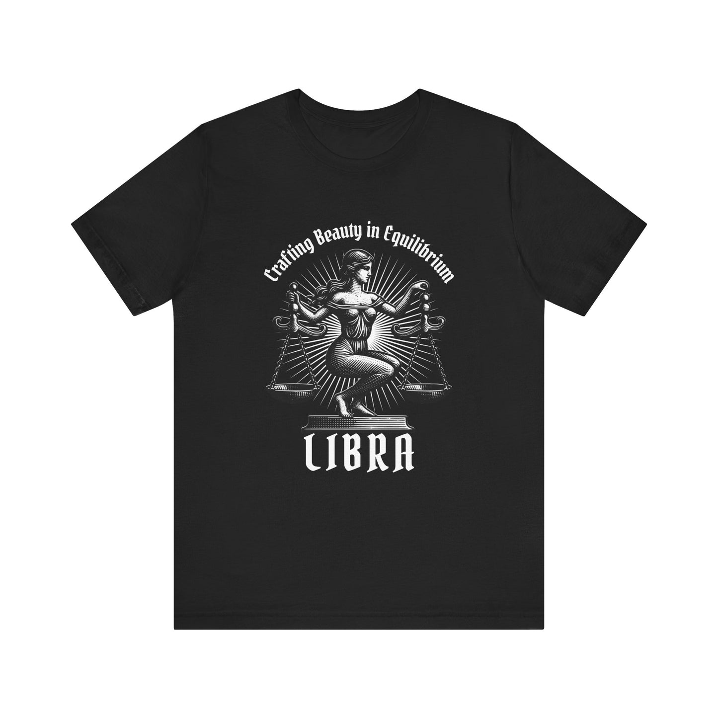 Crafting Beauty in Equilibrium Libra T-Shirt