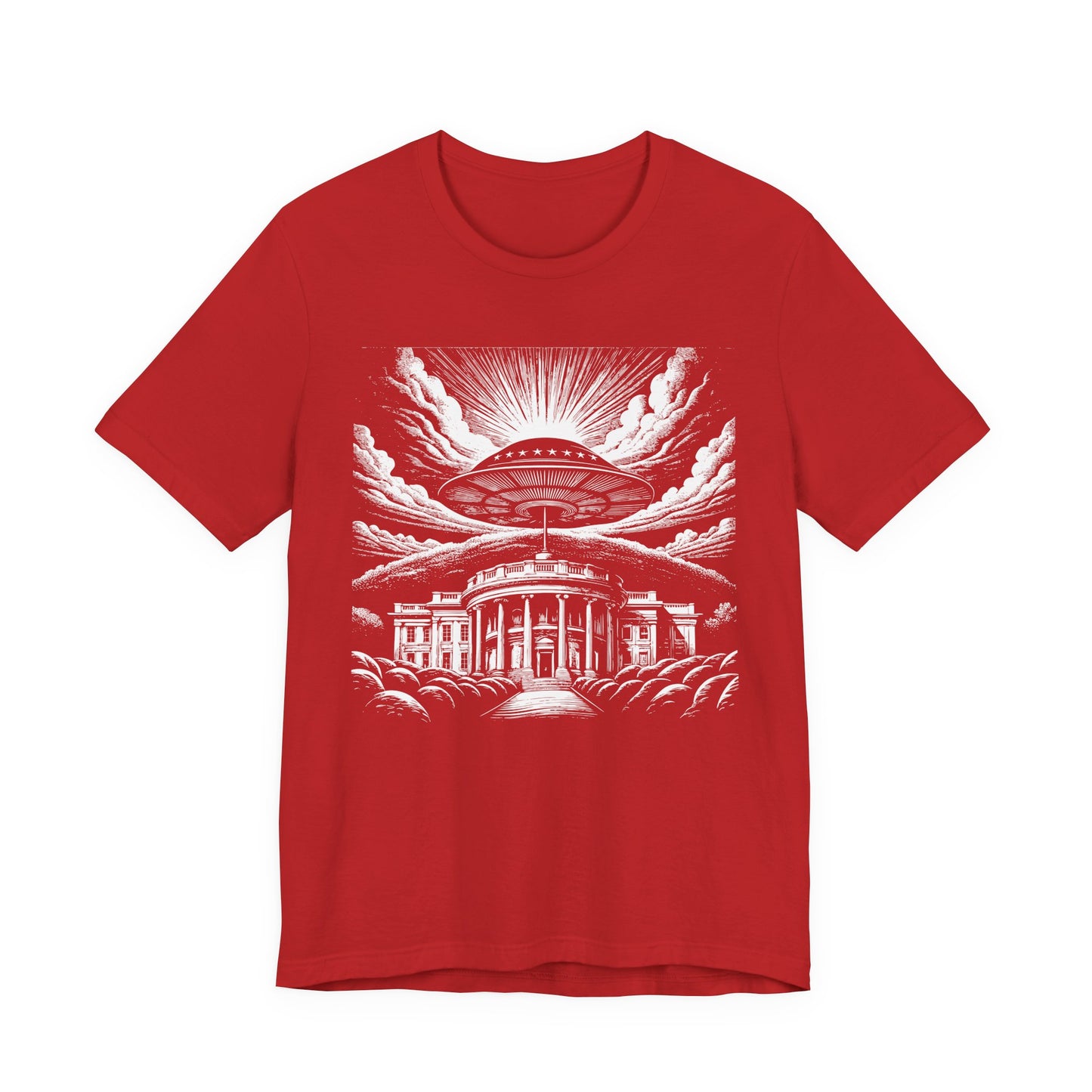 UFO Over White House T-Shirt