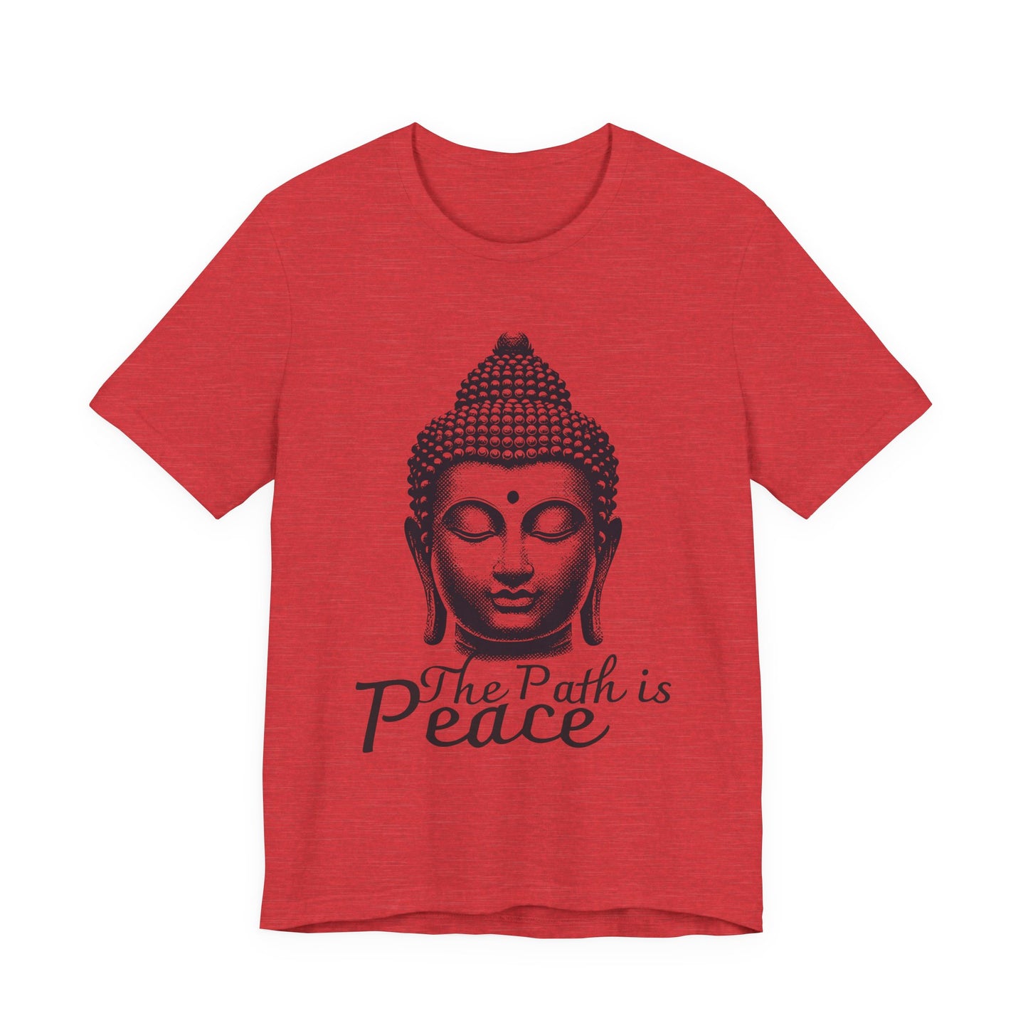 The path is peace Buddha T-Shirt