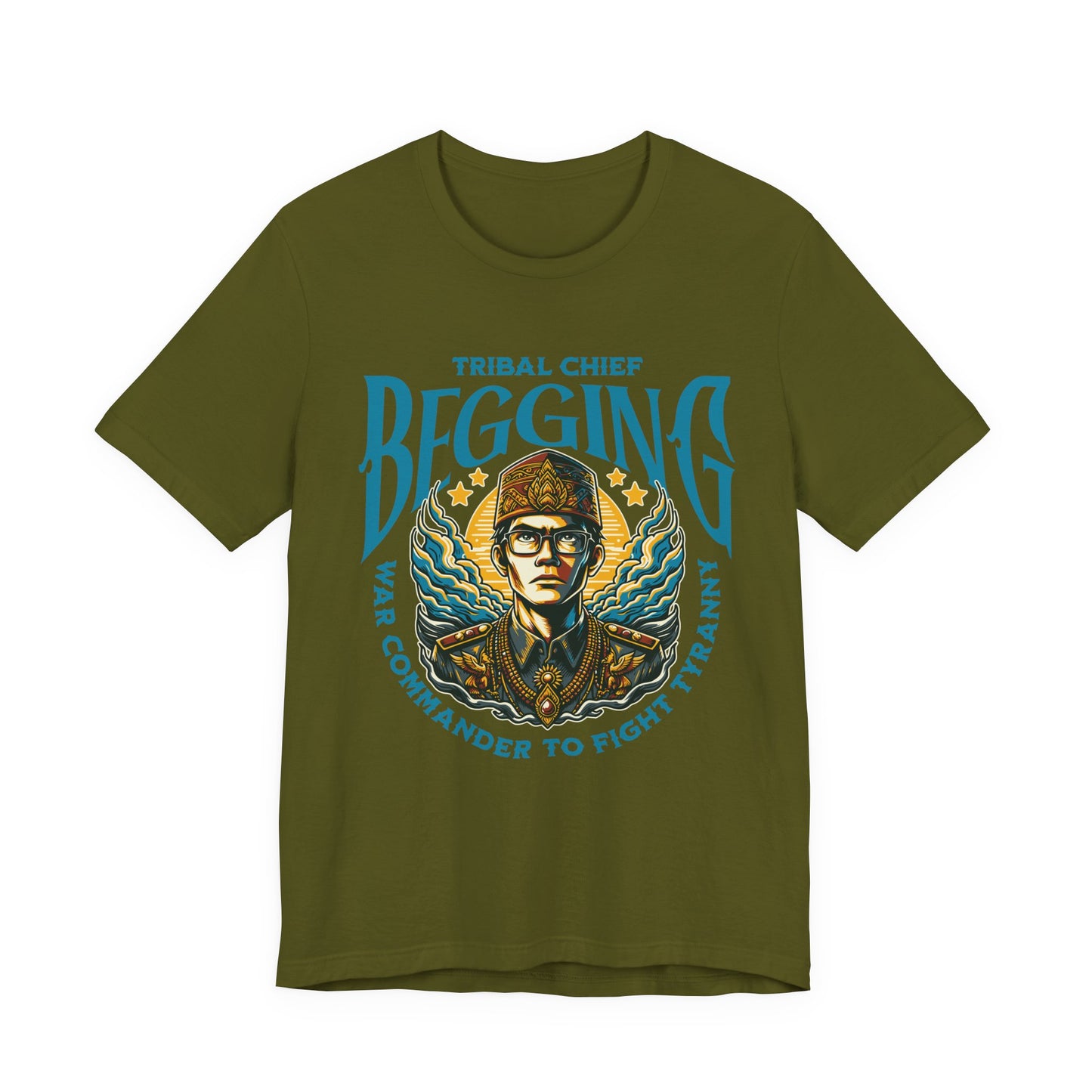 Tribal Chief Begging T-Shirt