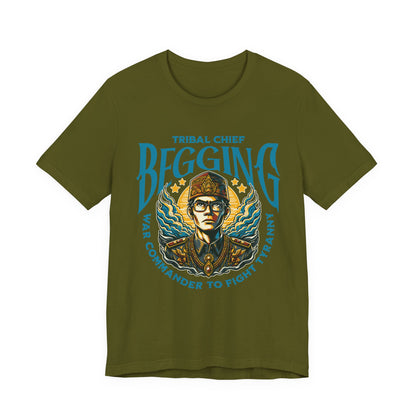 Tribal Chief Begging T-Shirt