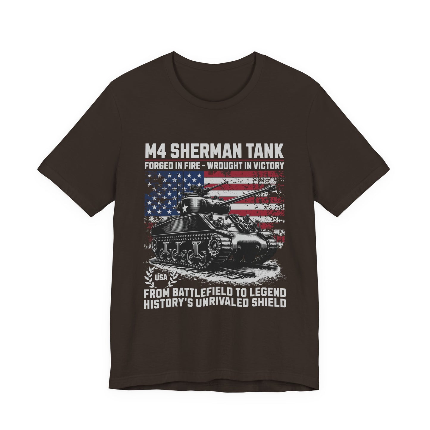 M4 sherman tank america T-Shirt