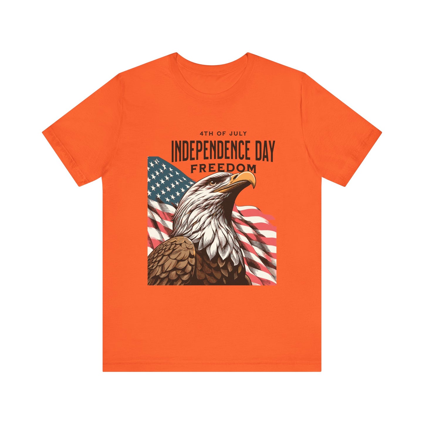 Freedom Eagle Independence Day T-Shirt