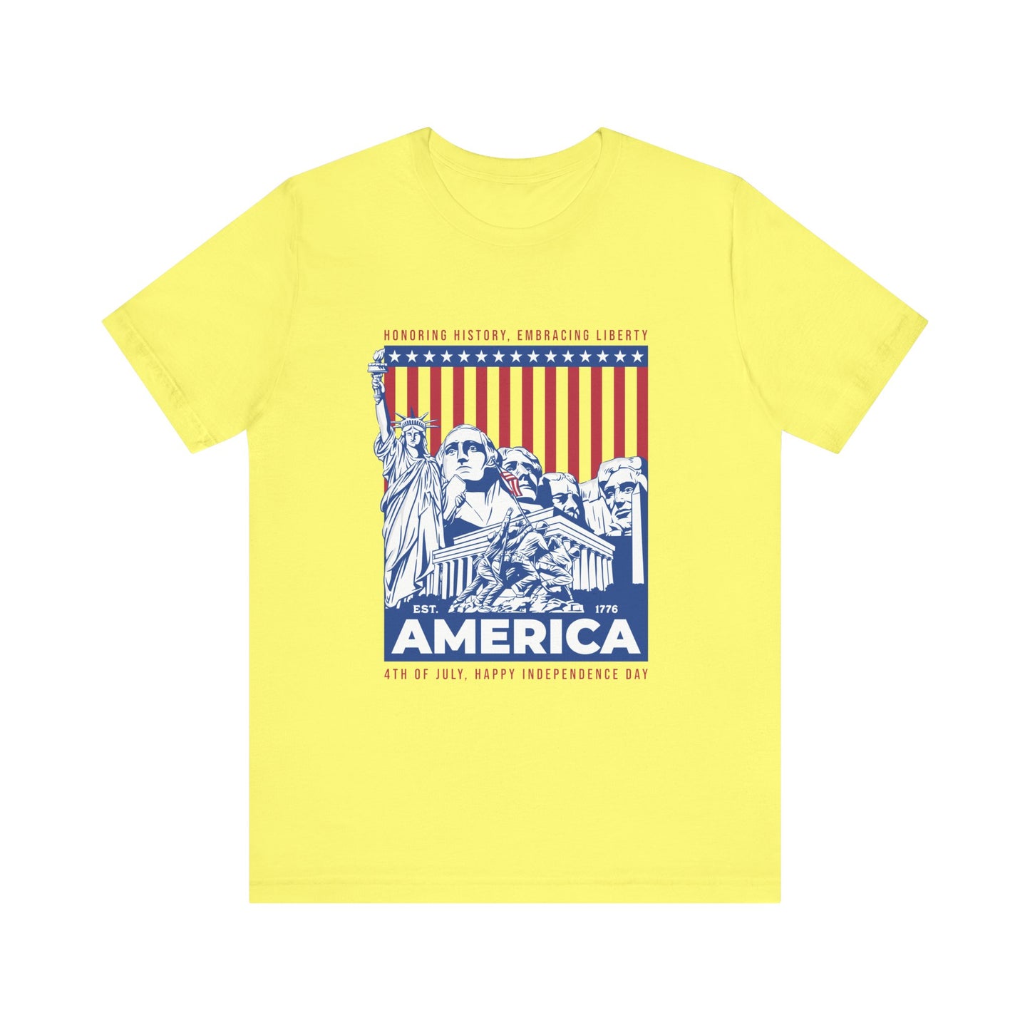 Honoring history happy independence day T-Shirt