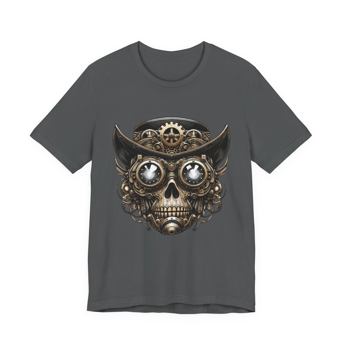 Skull Top Hat Steampunk T-Shirt
