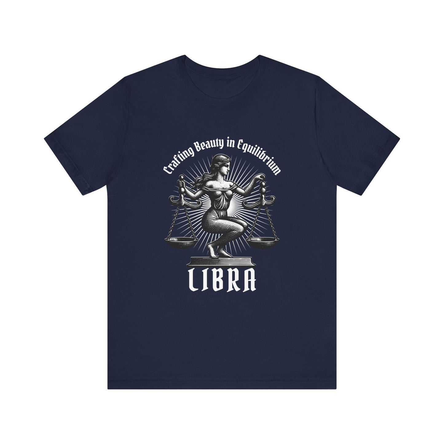 Crafting Beauty in Equilibrium Libra T-Shirt