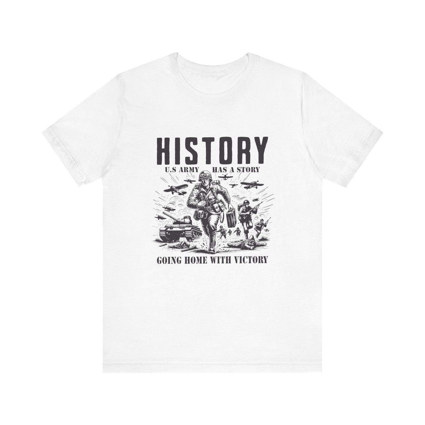 History US army going home with victory T-Shirt