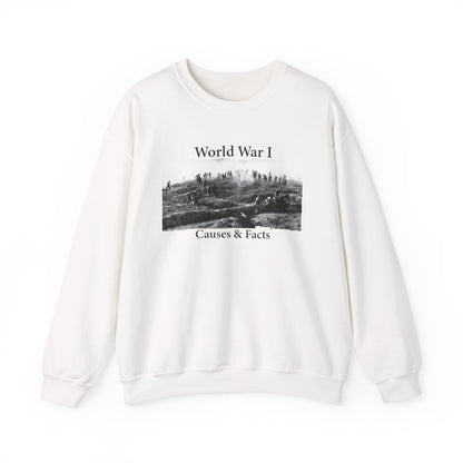 World War 1 Causes and Facts Sweatshirt