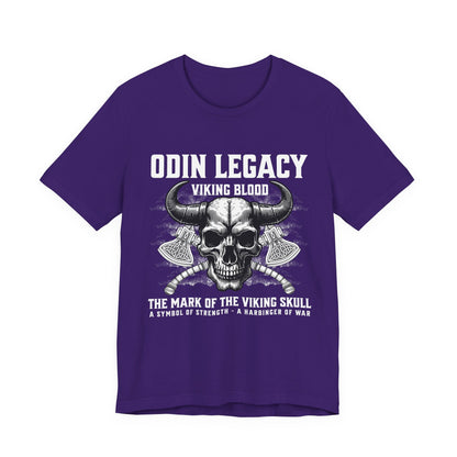 Odin Legacy Viking Skull T‑Shirt