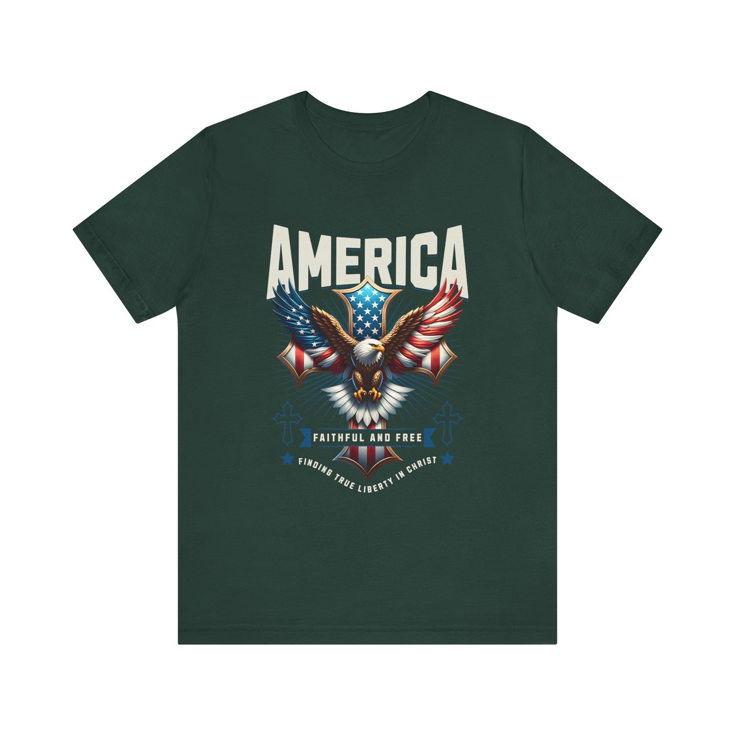 America Faithful and Free T-Shirt
