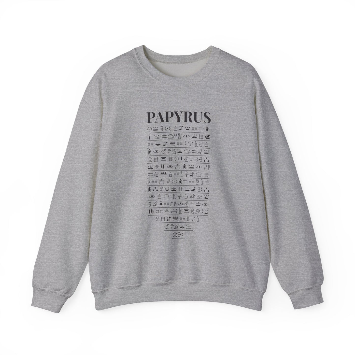 Papyrus Hieroglyphs Sweatshirt