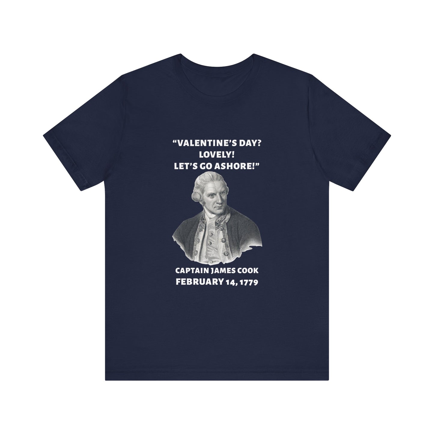 Captain Cook Valentine T-Shirt