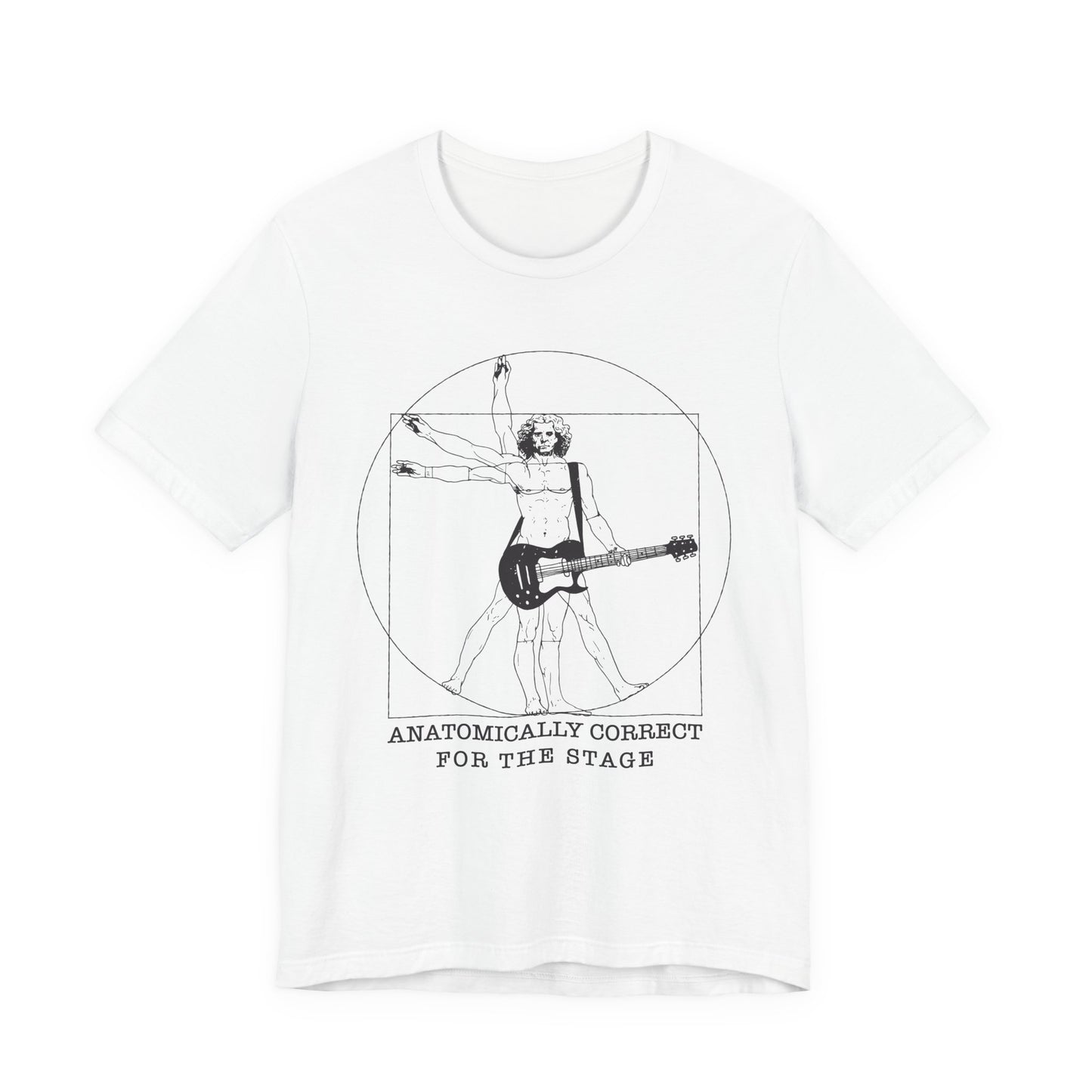 Vitruvian Man Anatomically Correct T-Shirt