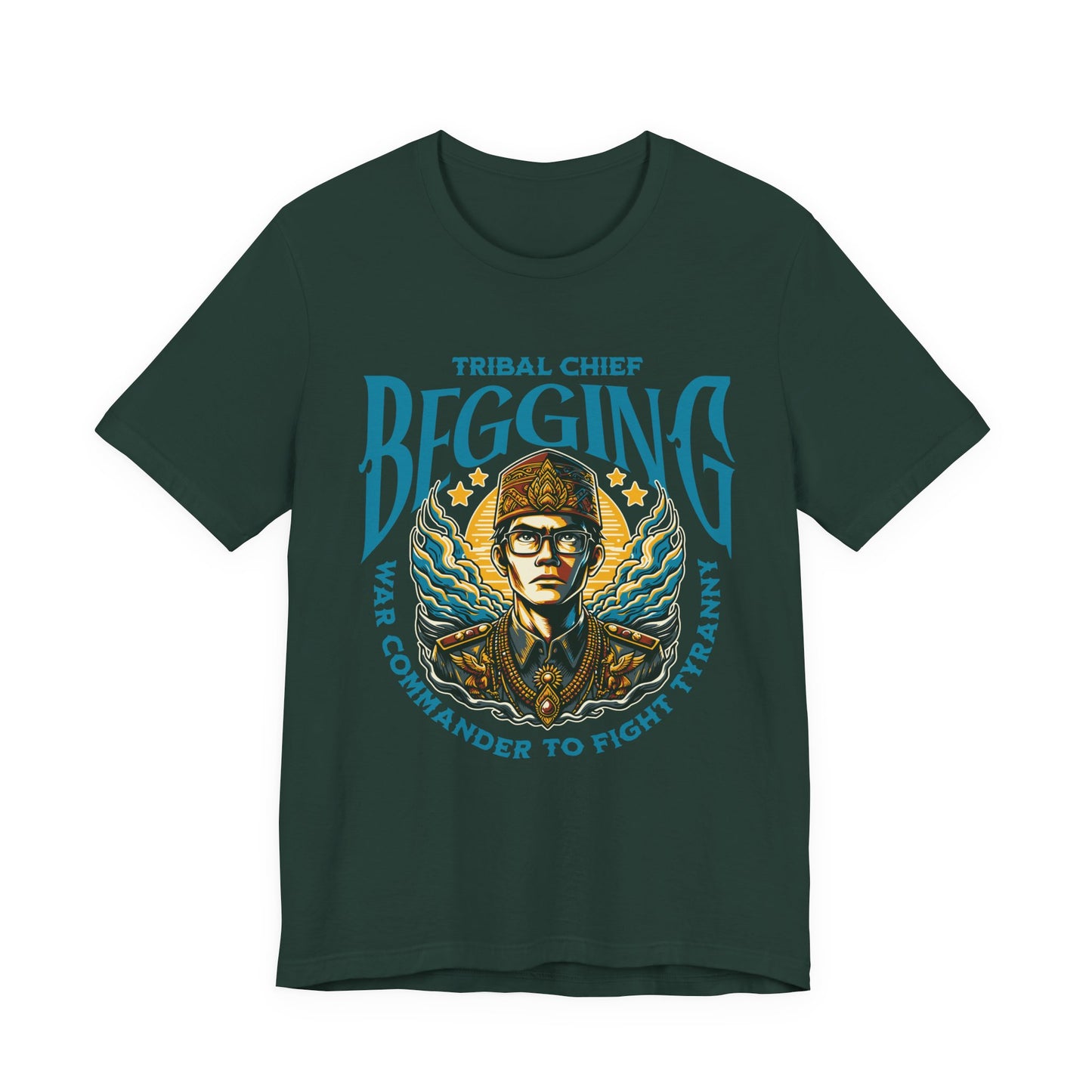 Tribal Chief Begging T-Shirt