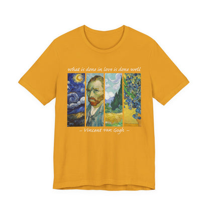 What is done Van Gogh T-Shirt