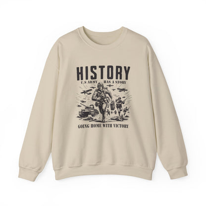 History US army going home with victory Sweatshir