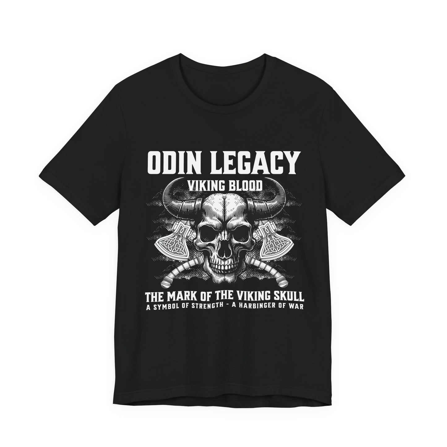 Odin Legacy Viking Skull T‑Shirt