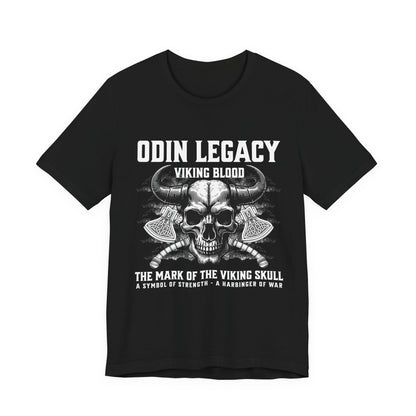 Odin Legacy Viking Skull T‑Shirt