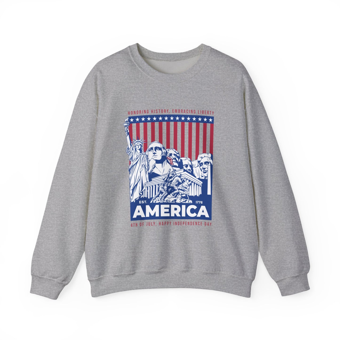 Honoring history happy independence day Sweatshirt