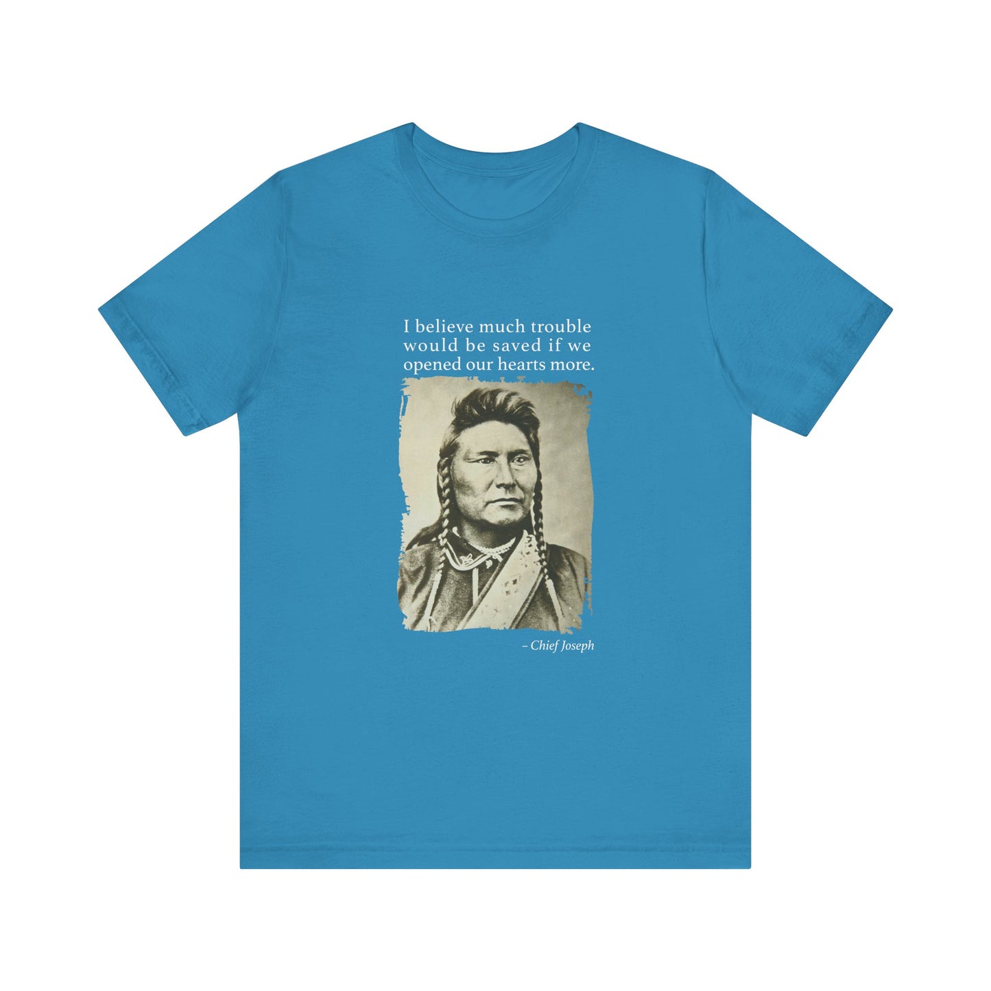 Chief Joseph Open Hearts T-Shirt