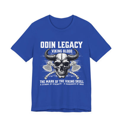 Odin Legacy Viking Skull T‑Shirt