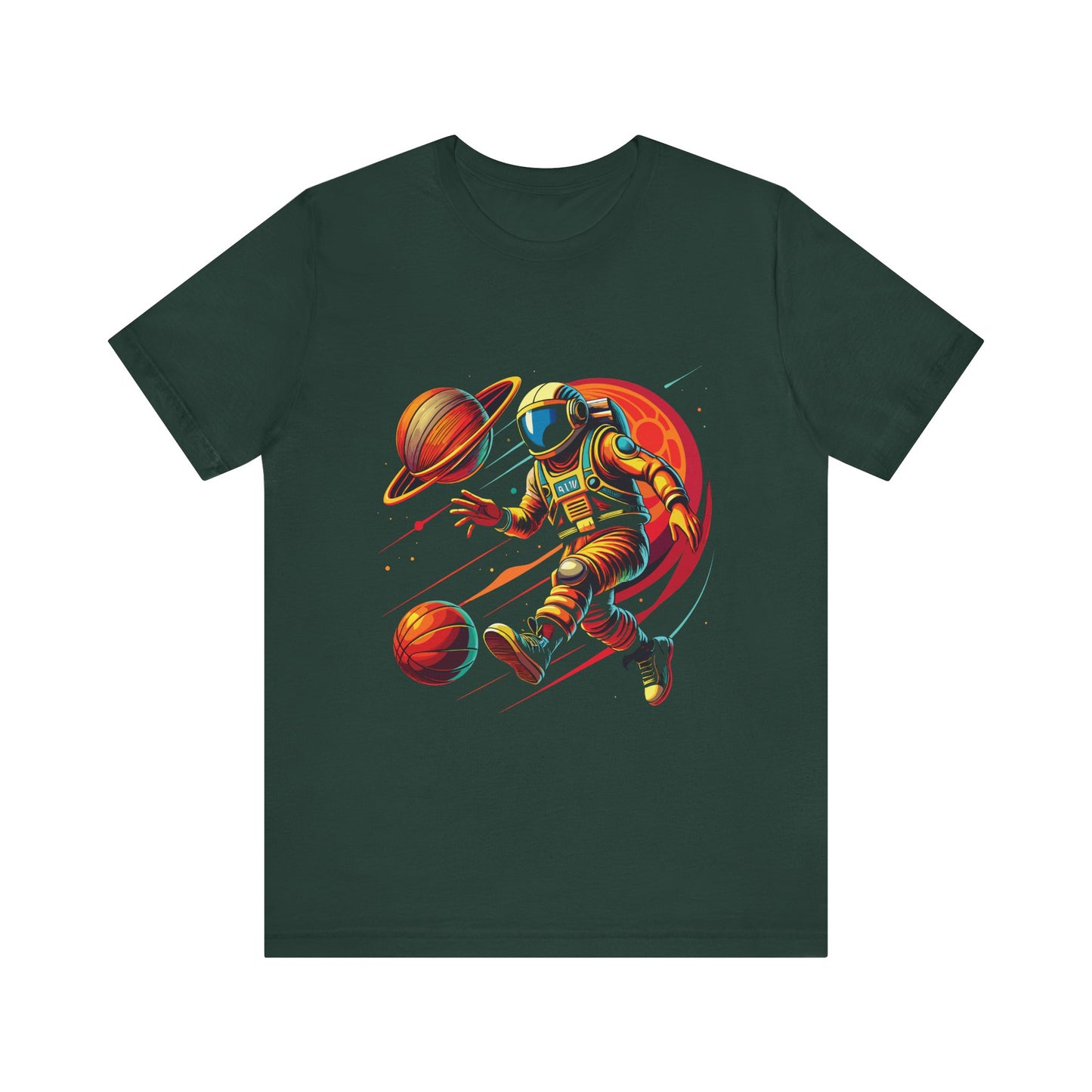 Astronaut Playing with Galaxy T-Shirt