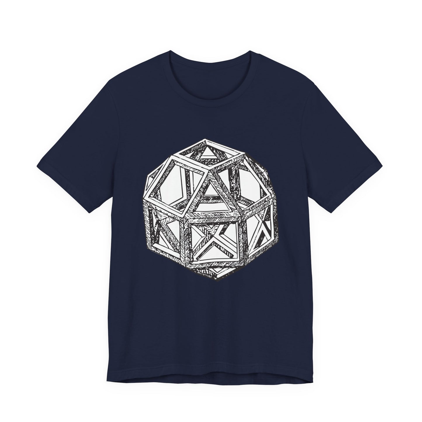 Rhombicuboctahedron Leonardo Da Vinci  T-Shirt
