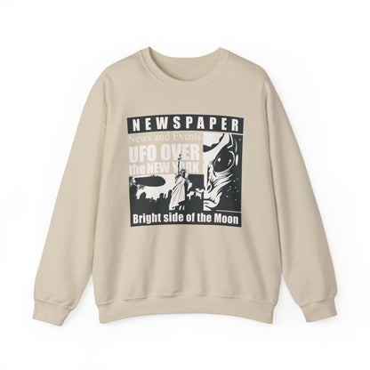 UFO over the New york Sweatshirt