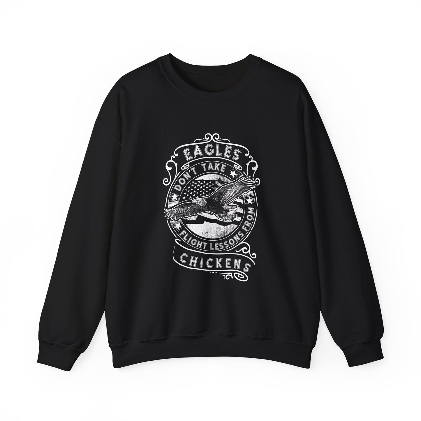 Eagle Don't Take Flight Lessons Sweatshirts