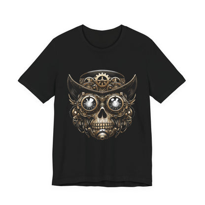 Skull Top Hat Steampunk T-Shirt