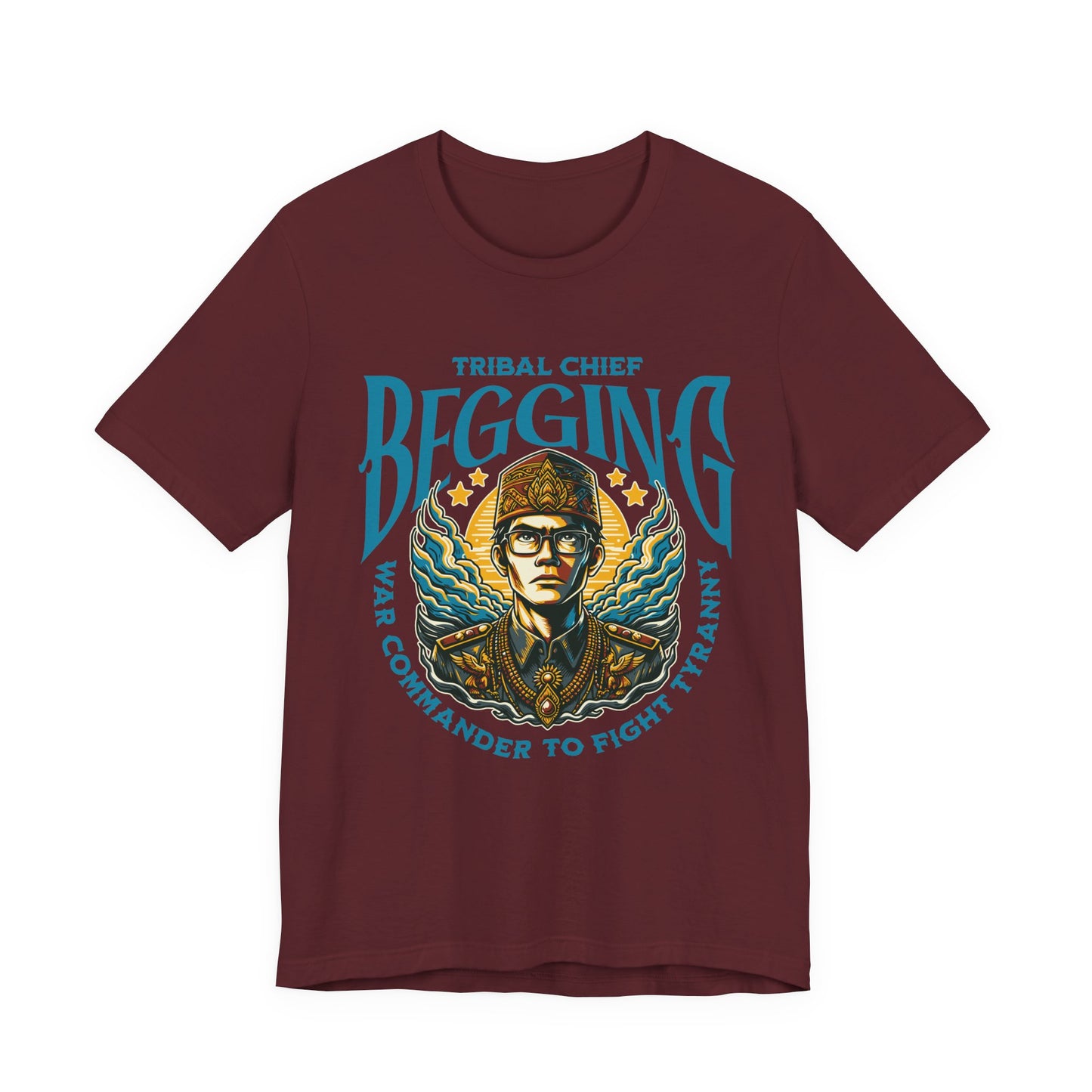 Tribal Chief Begging T-Shirt