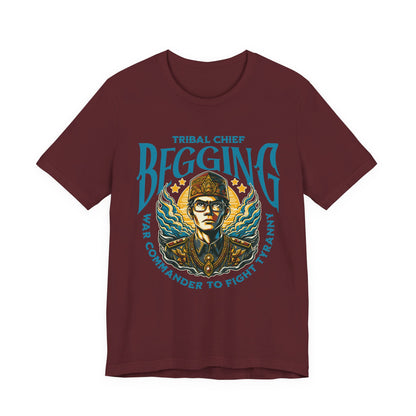 Tribal Chief Begging T-Shirt