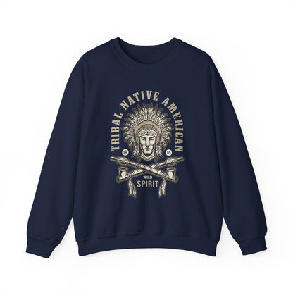 Tribal Native American Wild spirit Sweatshirt